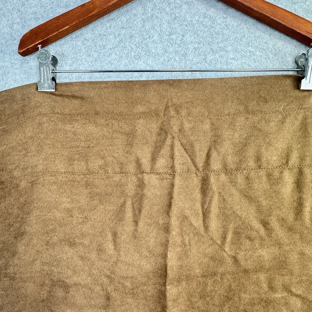 Vintage Faux Suede Beaded Curtain Valance Panels Set of 2 Brown Wood Bead Fringe